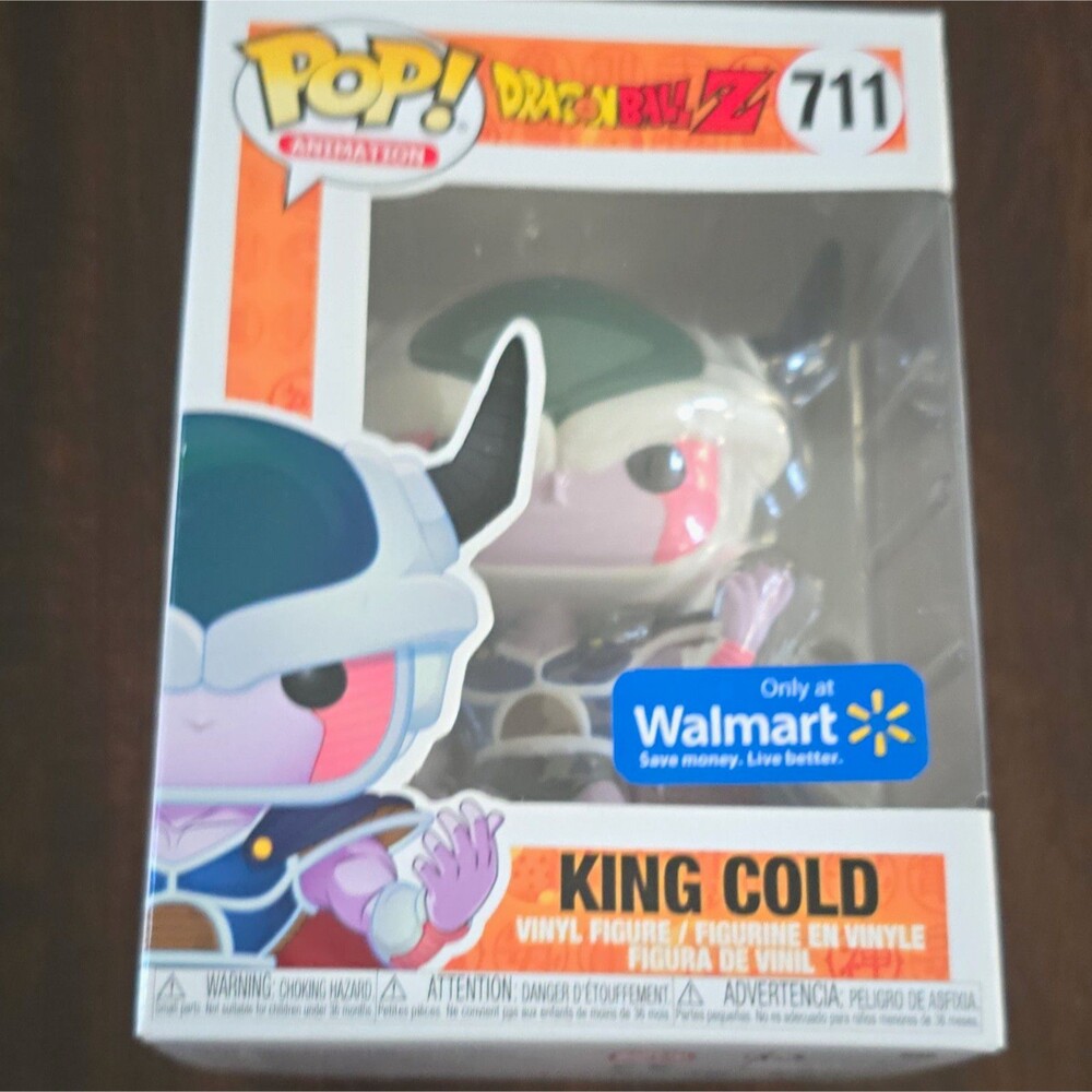 Funko Pop! Animation Dragon Ball Z King Cold #711 Vinyl Figure Walmart Exclusive